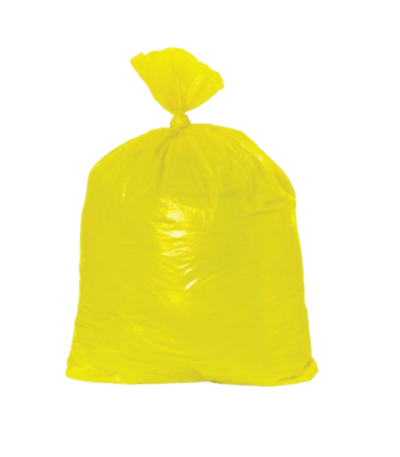 کیسه زباله درجه یک زرد