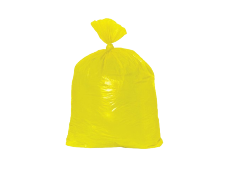 کیسه زباله درجه یک زرد