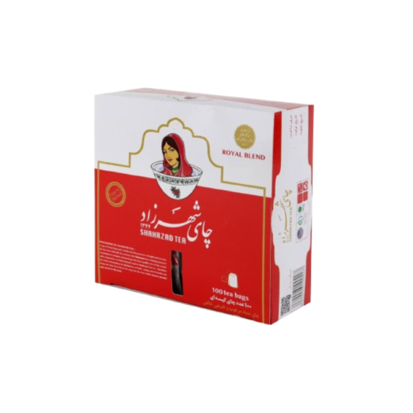 چای کیسه ای لفاف دار ساده بسته 100 عددی شهرزاد-فروشگاه اریسا