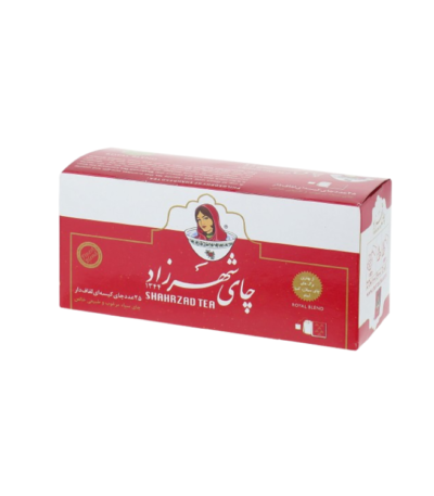 چای کیسه ای ساده لفاف دار بسته 25 عددی شهرزاد