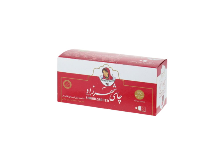 چای کیسه ای ساده لفاف دار بسته 25 عددی شهرزاد-فروشگاه اریسا