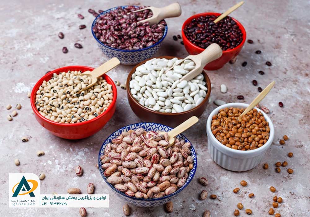 انواع حبوبات برای سوپرمارکت