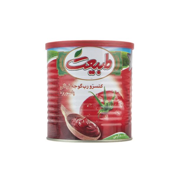 رب گوجه فرنگی کلیددار 800 گرم طبیعت