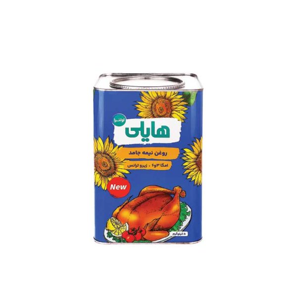 روغن نیمه جامد حاوی ذرت 5 کیلوگرم هایلی