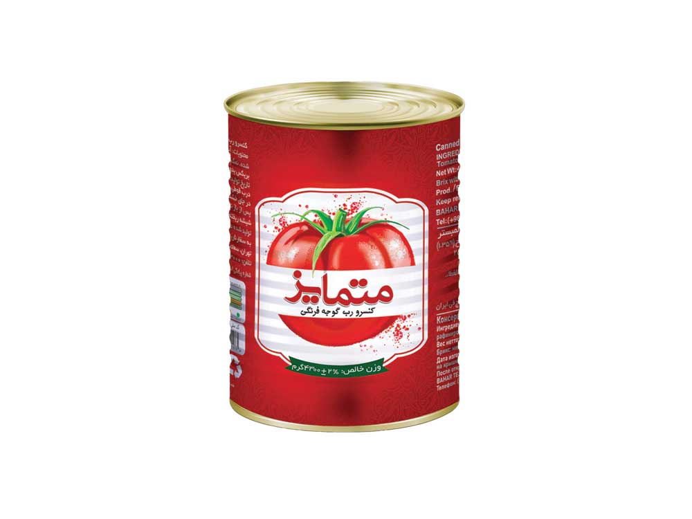 رب گوجه فرنگی 4.3 کیلوگرم متمایز