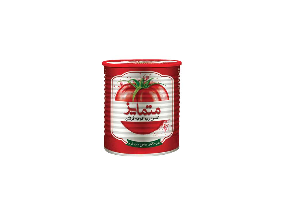 رب گوجه فرنگی 800 گرم متمایز