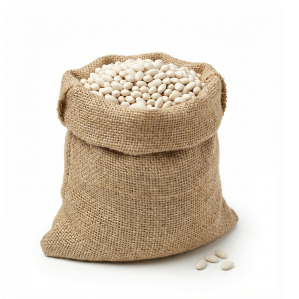 لوبیا سفید دستچین ایرانی فله 5 کیلوگرم