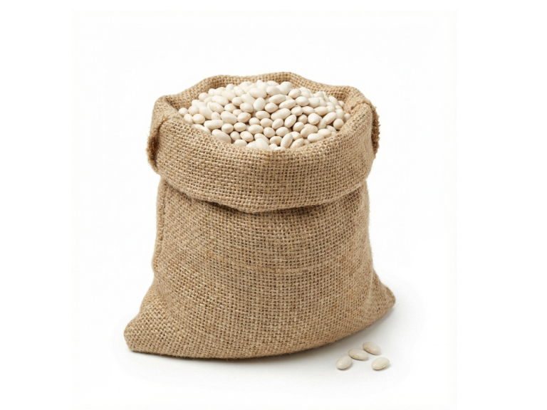 لوبیا سفید دستچین ایرانی فله 5 کیلوگرم