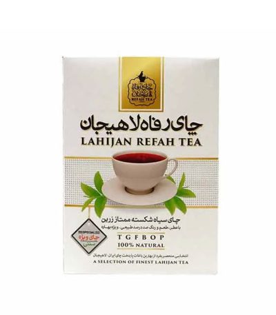 چای ایرانی سنتی ویژه 350 گرم رفاه لاهیجان