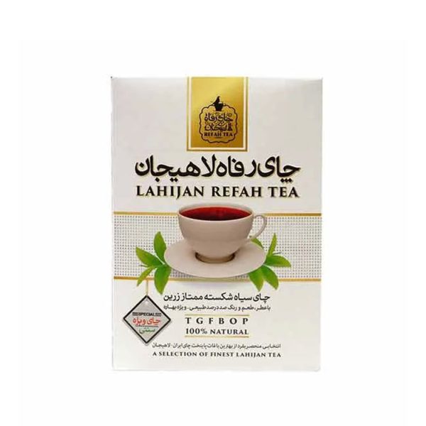 چای ایرانی سنتی ویژه 350 گرم رفاه لاهیجان