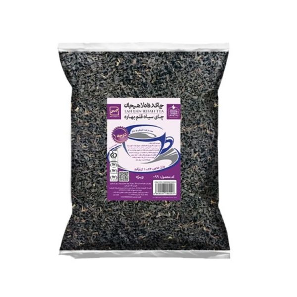چای ایرانی قلم بهاره نایلونی 1 کیلوگرم رفاه لاهیجان